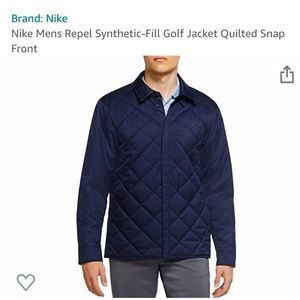 Nike water repel all weather golf jacket in XL Navy